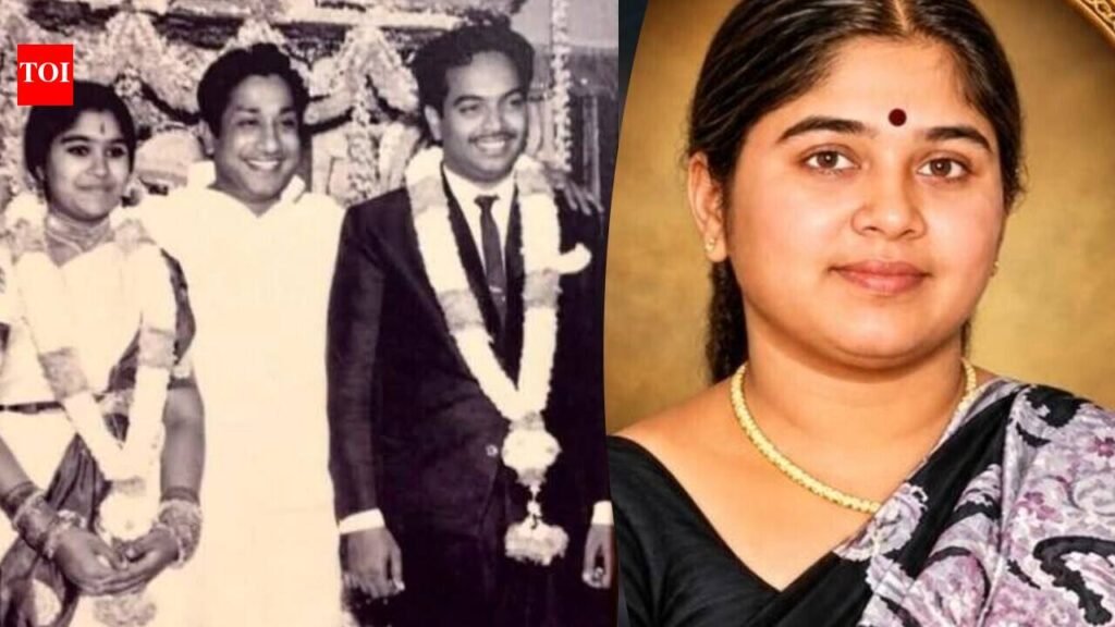 Nadigar Thilagam Sivaji Ganesan’s eldest daughter and actor Prabhu’s sister Shanthi Narayanasamy passes away at 71 in Chennai |