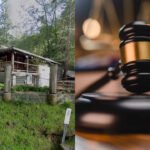 An 82-year-old California tea importer spent 53 years on a 2-acre compound with 36+ structures; after decades of permit disputes and a 2024 National Register listing, a court ordered him to leave