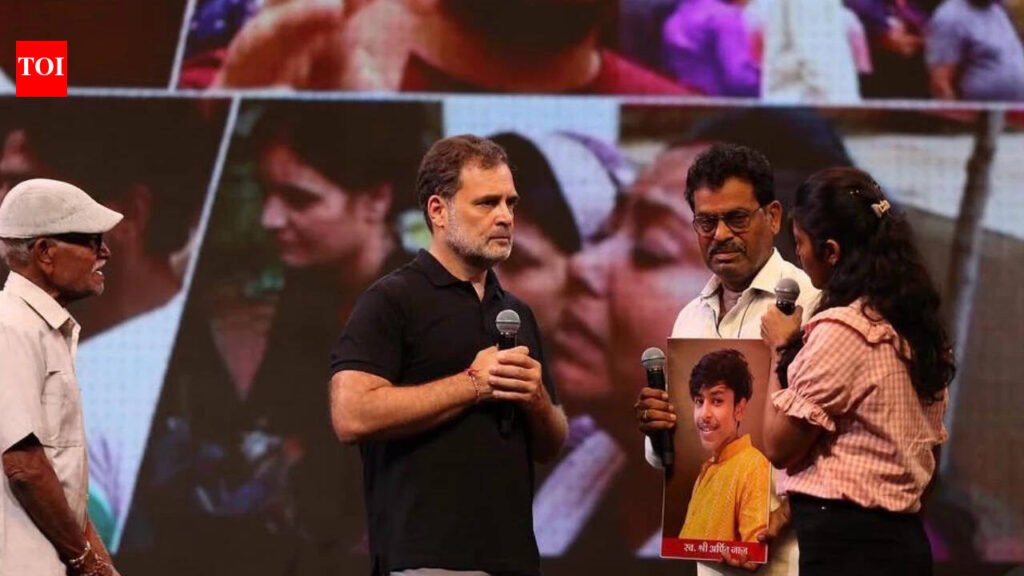 ‘Why are students forced to live in unsafe PGs?’ Rahul Gandhi after Satya Niketan tragedy | India News