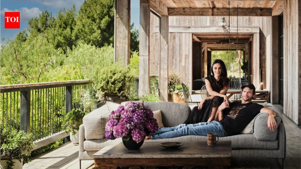 In 2015, Ashton Kutcher and Mila Kunis began building a sustainable L.A. farmhouse; five years later, its solar system powered the entire property |