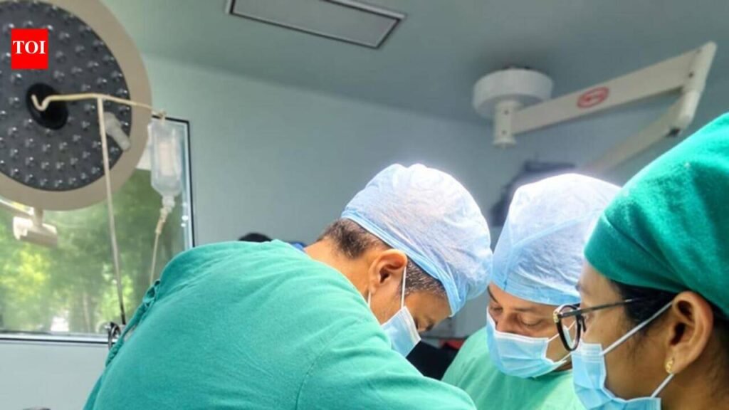 Civil Hospital team removes 35cm tumour; preserve motherhood chances of woman | Lucknow News