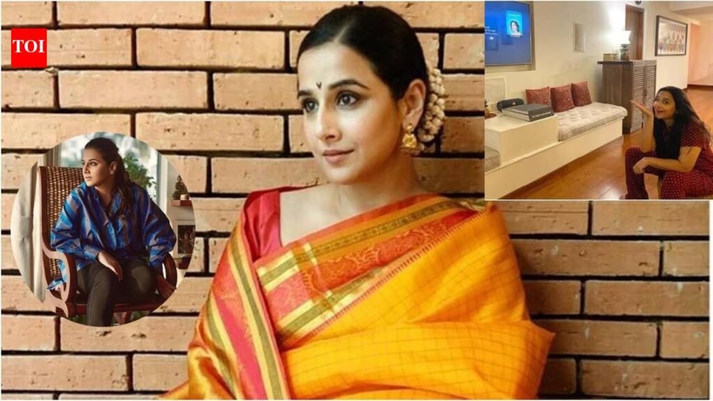 Vidya Balan’s Rs 14 cr sea-facing Juhu home has a Palakkad touch; South Indian interiors add classic charm | Malayalam Movie News