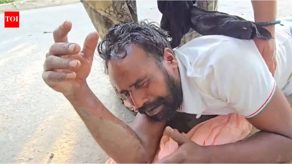 Punjab drug menace: Congress shares video of man consuming poision outside DC office; sparks row | India News