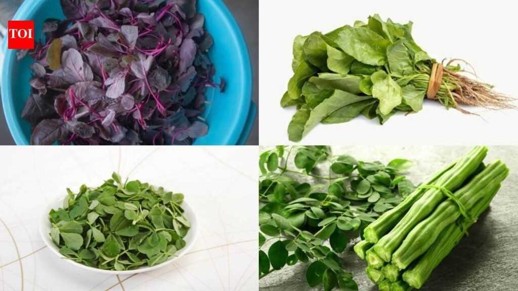 Leafy Vegetables: 5 leafy vegetables that may offer more calcium, iron and fibre: Nutritious greens to add to your daily diet