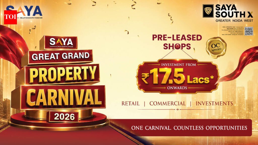 Saya Group launches property carnival with over Rs 700 crore in properties, investments from Rs 17.5 lakh | India News
