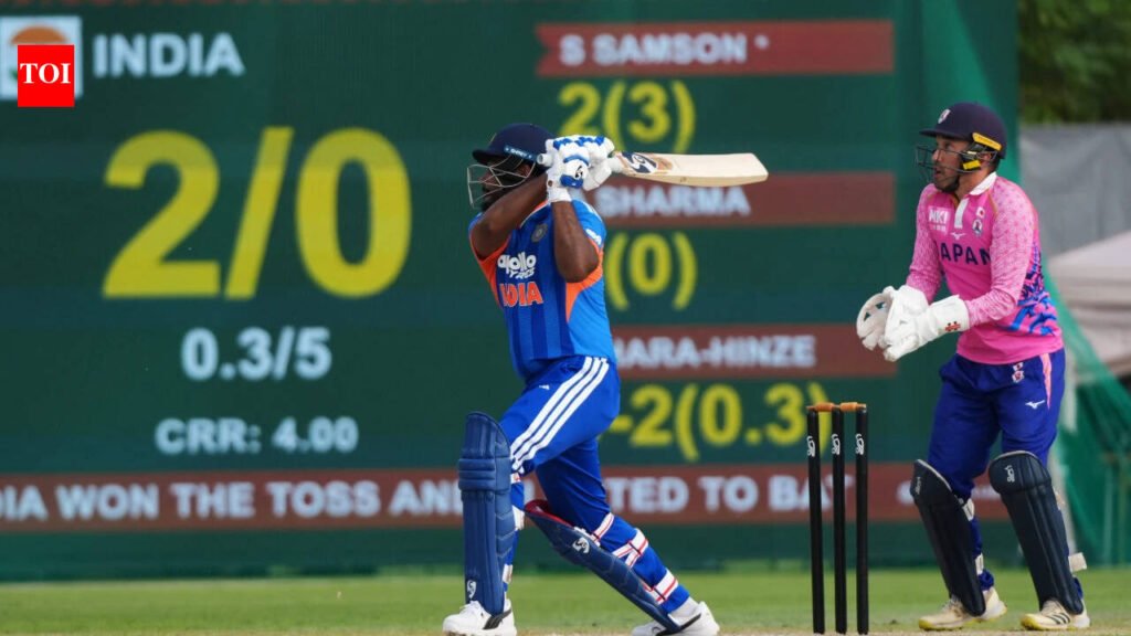 India Vs Japan: India survive huge Japan scare, win by two runs in historic T20I | Cricket News