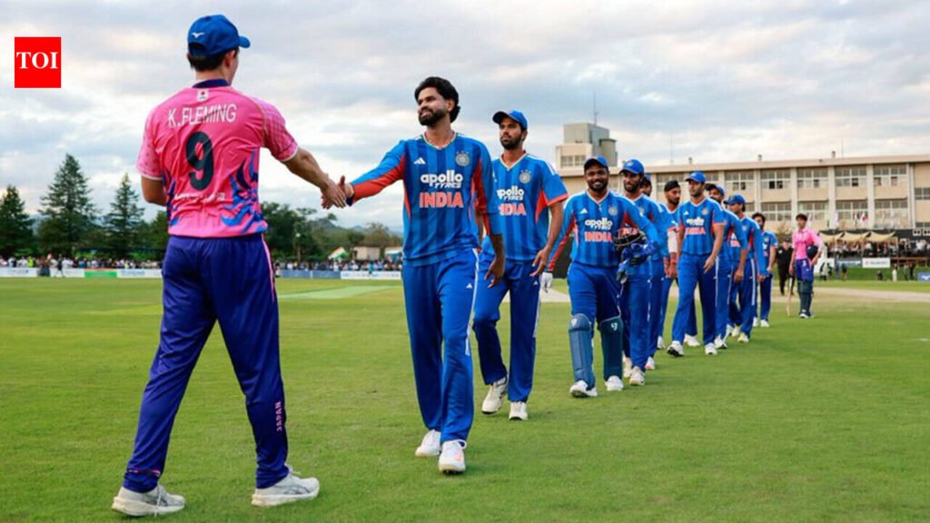 India script history, become first team to register 200 T20I wins after edging Japan in thriller | Cricket News
