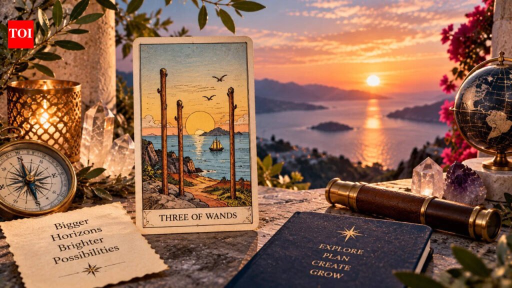 Tarot Card of the Day, September 23: Three of Wands Meets the Aquarius Moon — Is Your Future Asking You to Think Bigger?