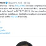 Soft by name, steely by nature: IAF doctor posted in Kanpur secures NEET PG AIR 2 | Lucknow News