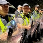 Police seek to identify protesters behind Portsmouth anti-migrant disorder