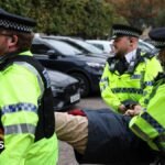 More than 50 Palestine Action support rally protesters arrested