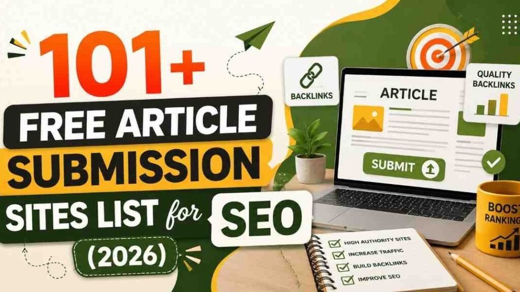 Free Backlink Sites 2026: Top 100+ List
