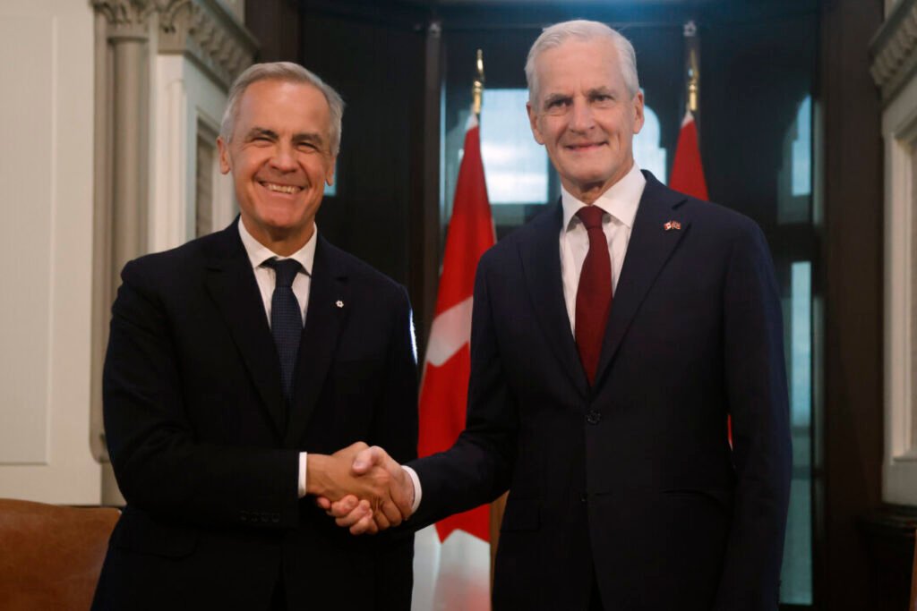 Carney Touts ‘Right Partnerships’ in Arctic as He Welcomes Norwegian PM to Ottawa
