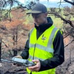 How drones are hunting fires hidden beneath the Cairngorms
