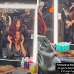 ‘Will red suit me?’ Eva Longoria adorably checks how Aishwarya Rai Bachchan’s fiery red hair would look on her – video goes viral