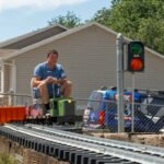 In 2015, Utah man Cory Mohl began building a backyard railroad; after 40,000 pounds of gravel and hundreds of hours, neighbours were riding it and he expected a final cost near $18,000