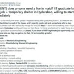 IIT graduate has just 2-3 days’ money after being kicked out by father: Asks ‘Does anyone need a live-in maid?’ in desperate job plea