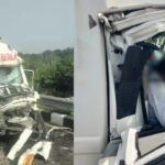 Son among four killed as ambulance carrying Army veteran’s body crashes on UP’s Purvanchal Expressway | Lucknow News