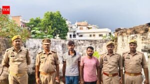 Bus driver, aide held for killing teacher couple after they caught their theft bid | Lucknow News