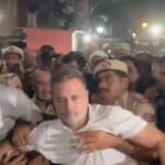 ‘Everything will be remembered’: Rahul and Priyanka removed from protest site after high drama – watch | India News