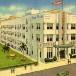 Miami Beach’s Savoy Hotel dates to the 1930s and survived decades on Ocean Drive; Florida laws could now allow most of it and the neighboring Arlington to be demolished for a 38-story, 480-foot tower