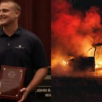 Meet Jameson Mallon-Echols, South Dakota engineering student who pulled a trapped teen from a burning car; now Rapid City has honoured the football captain with an Act of Heroism Award