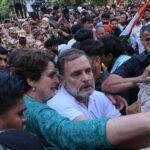 FIR against Rahul, Priyanka Gandhi over ‘assault’ during anti-Gyanesh Kumar protest in Delhi | India News