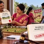 Grandmother and her son gifted 2.5-acre land to his second wife, who sold it; his daughter from first marriage claimed it was ancestral, but Madras HC rejects her plea