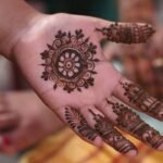 10 AI prompts to create traditional beautiful patterns, dandiya motifs, mandalas and minimal festive henna designs for both hands