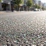 Baltimore turned waste glass into road surfaces on at least 17 streets; the crushed glass made the pavement sparkle under sunlight and streetlights | World News