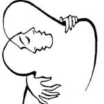 What you see first in this hugging picture could reveal how your mind works