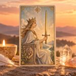 Tarot Card of the Day, October 12: Queen of Swords Meets Mercury in Scorpio — What Happens When You Finally Say Exactly What You Mean?