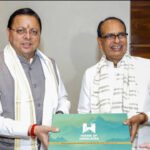 Uttarakhand CM Dhami meets Union minister Chouhan to seek approval for rural road expansion | India News
