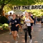 Wake Forest’s student-run Hit the Bricks drew 2,406 runners and walkers for 11,862 laps and raised nearly $407,000 in one day, beating last year’s record and pushing the event past $2.1 million
