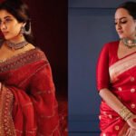 Navratri 2026 Day 3 colour is red: Red sarees, Anarkalis and more outfit ideas for the day