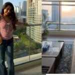 Inside a Dubai 1BHK rented for Rs 28.6 lakh a year: Content creator uses white interiors, low-profile furniture and skyline views that make a small home look bigger and brighter
