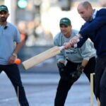 Ajinkya Rahane, Ganguly play tennis-ball cricket with Britain’s Prince WIlliam outside Buckingham Palace | Cricket News
