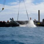 Florida turned wreckage from the Hurricane Ian-damaged Naples Pier into an underwater habitat: 59 concrete pilings weighing more than 300 tons now sit at Wasmer Reef about 10 miles offshore instead of a landfill