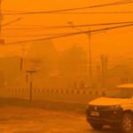 Why has Indonesia’s sky turned orange?