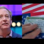 Microsoft president Brad Smith says it’s ironic that White House targeted his company the same day it gave a medal to former H-1B Satya Nadella