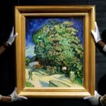 Vincent van Gogh painted ‘Chestnut Trees in Blossom’ in May 1890 during his final months; after more than 60 years out of public view, it has resurfaced ahead of a New York auction with a $180 million estimate