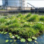 England transformed an unused wastewater tank into a floating wetland with 3,296 plants, while scientists prepare to test its water-cleaning ability | World News