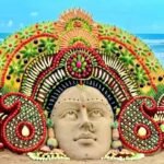 Sudarsan Pattnaik: 8 tonnes of sand, 32 varieties of fruits and vegetables: Sudarsan Pattnaik’s unique Maa Durga installation at Puri Beach grabs attention