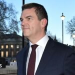 Ex-top official Olly Robbins reaches settlement with government over sacking