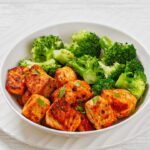 Air Fryer Salmon Bites Get an Herby, Tangy Twist